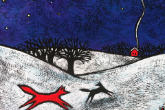Red Winter Fox