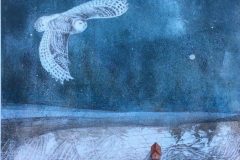 In the Quietness of Midnight 12 x 12-