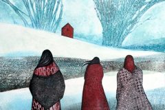 To the House on the Hill 16x12