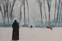 Winter Visitor 10x12